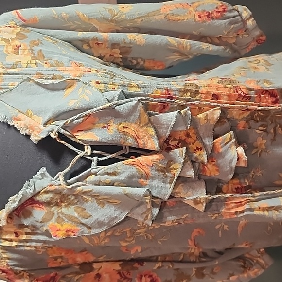 Ralph Lauren Denim and Supply floral ruffled blouse - Picture 2 of 12